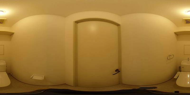 パノラマ画像トイレ