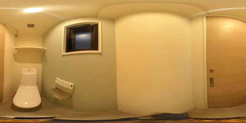 パノラマ画像トイレ