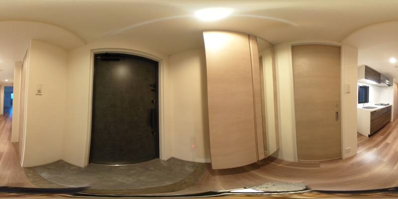 パノラマ画像玄関