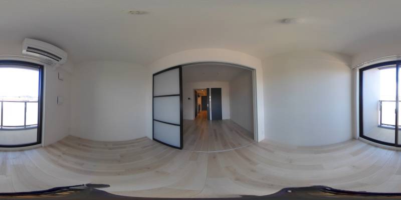 パノラマ画像洋室