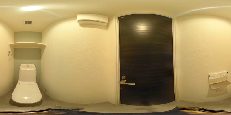 パノラマ画像トイレ