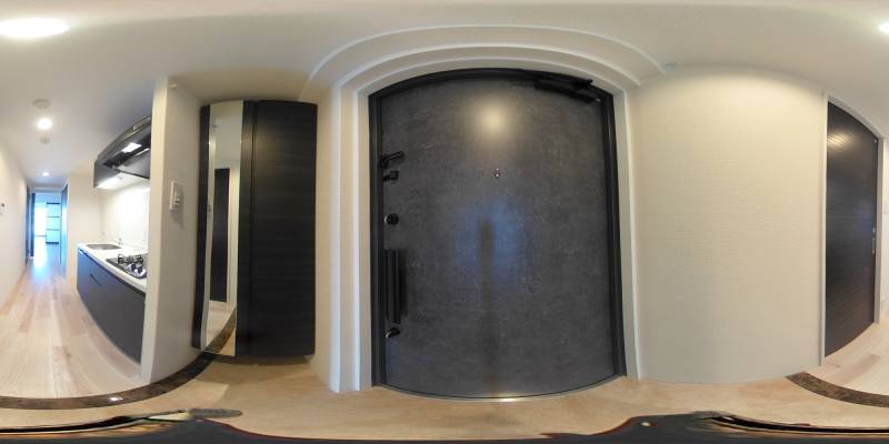 パノラマ画像玄関