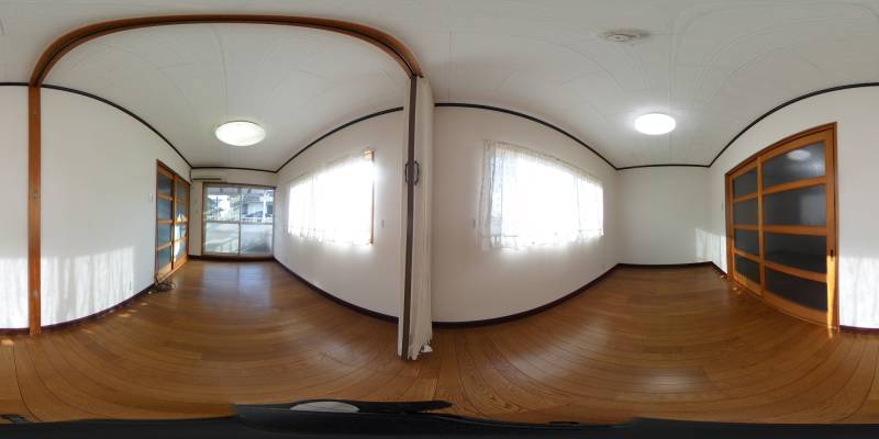 パノラマ画像洋室