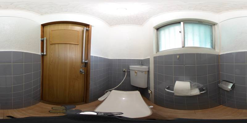 パノラマ画像トイレ