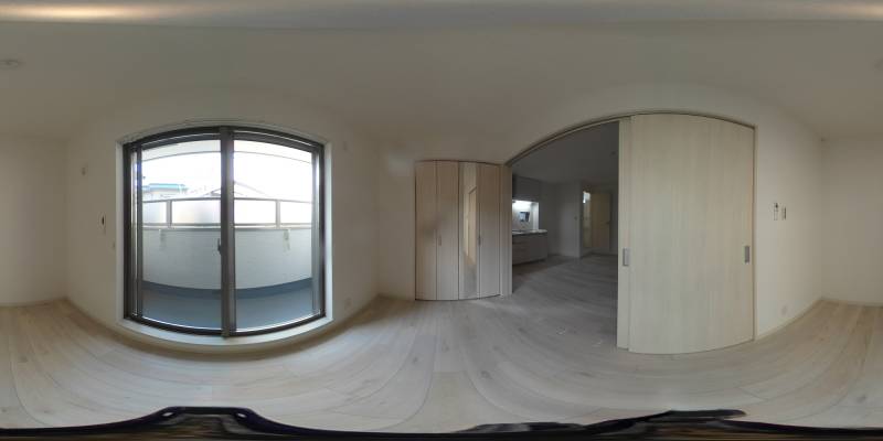 パノラマ画像洋室