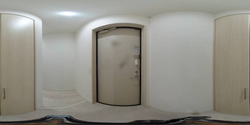 パノラマ画像玄関