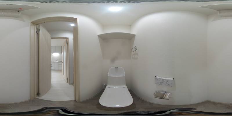 パノラマ画像トイレ