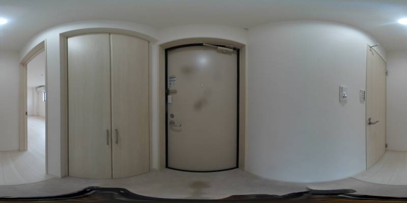 パノラマ画像玄関