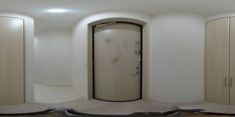 パノラマ画像玄関