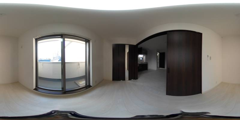 パノラマ画像洋室