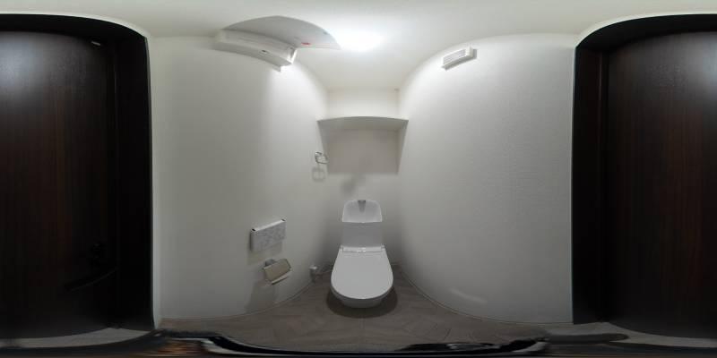 パノラマ画像トイレ