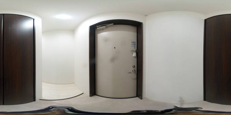 パノラマ画像玄関