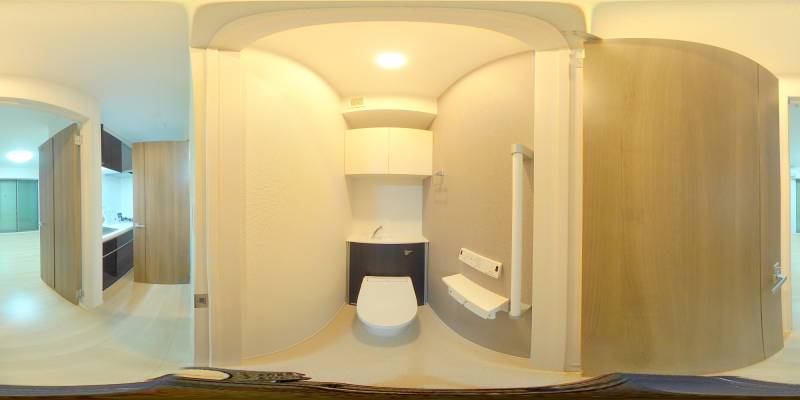 パノラマ画像トイレ