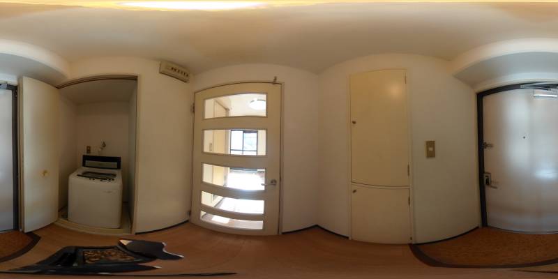 パノラマ画像玄関