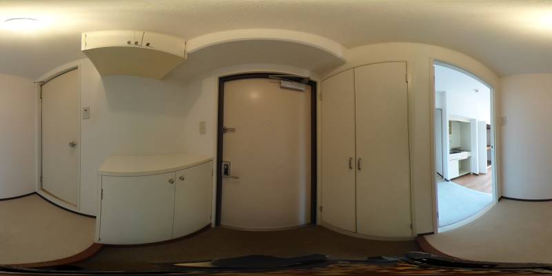 パノラマ画像玄関