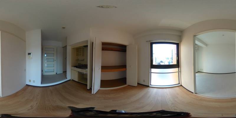 パノラマ画像洋室