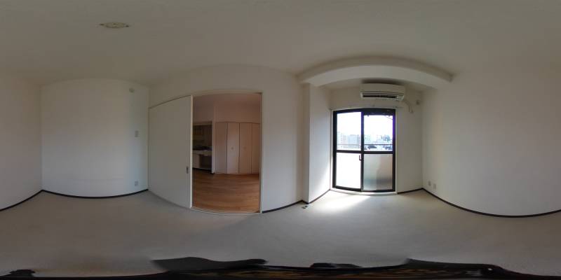 パノラマ画像洋室