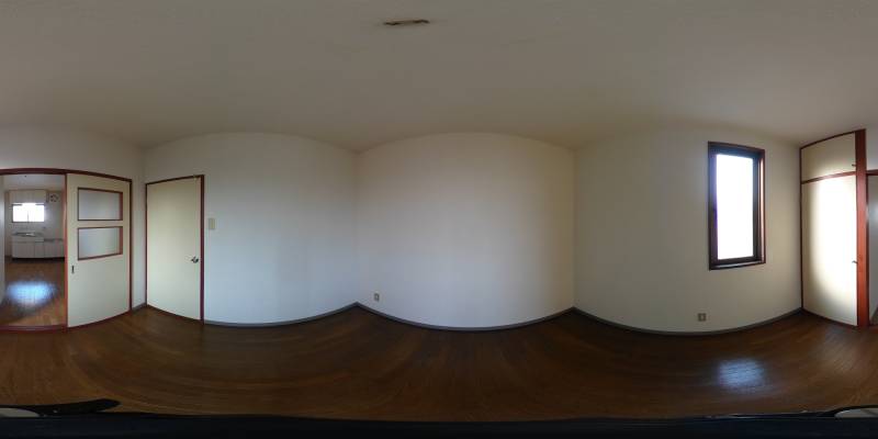 パノラマ画像洋室