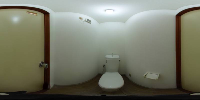 パノラマ画像トイレ