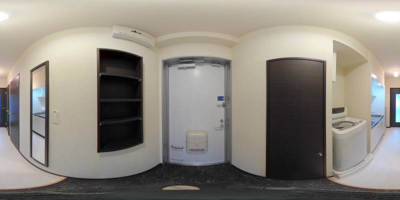 パノラマ画像玄関