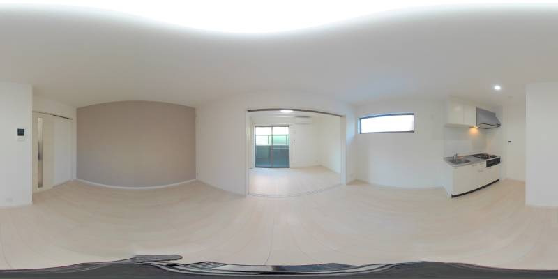 パノラマ画像リビング