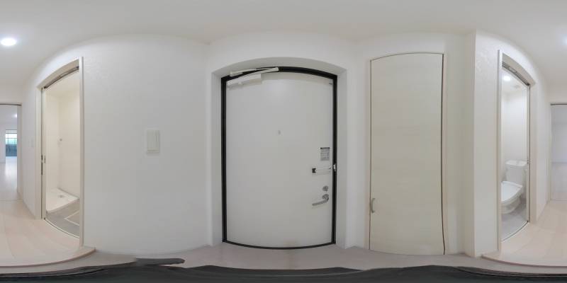 パノラマ画像玄関