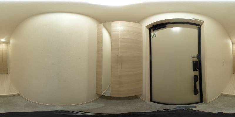 パノラマ画像玄関