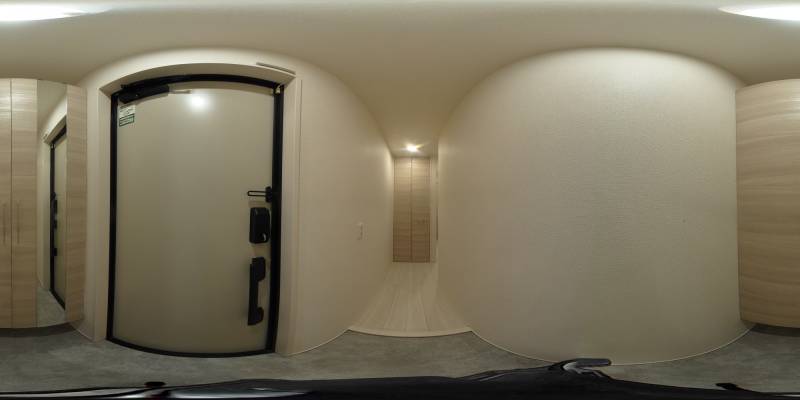 パノラマ画像玄関