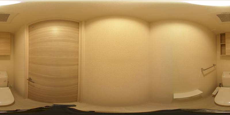 パノラマ画像トイレ