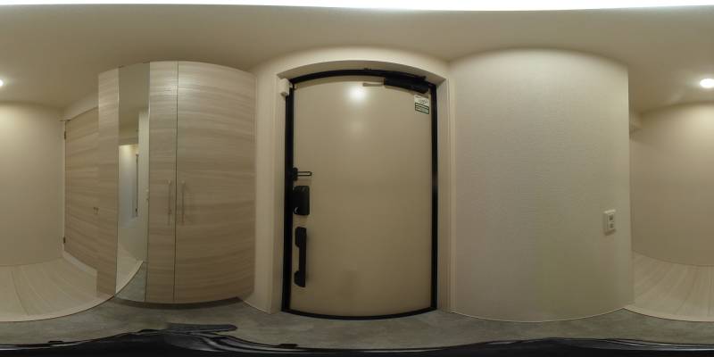 パノラマ画像玄関