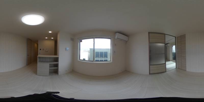 パノラマ画像リビング