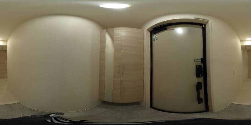 パノラマ画像玄関