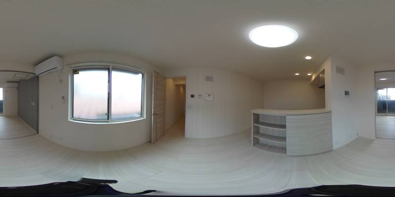 パノラマ画像リビング