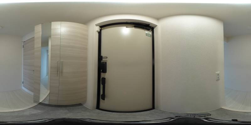 パノラマ画像玄関