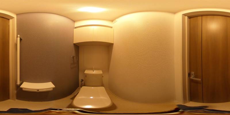 パノラマ画像トイレ