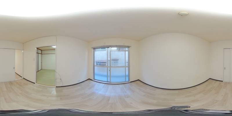 パノラマ画像洋室