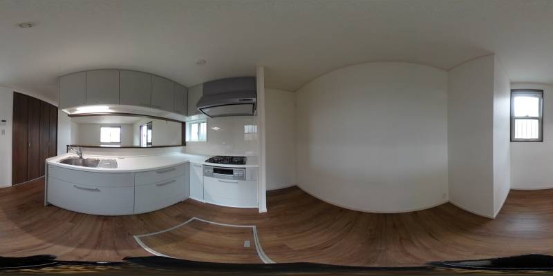 パノラマ画像リビング