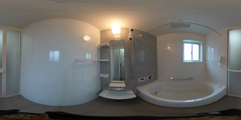 パノラマ画像バスルーム