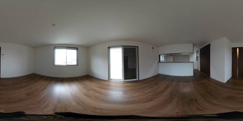 パノラマ画像洋室