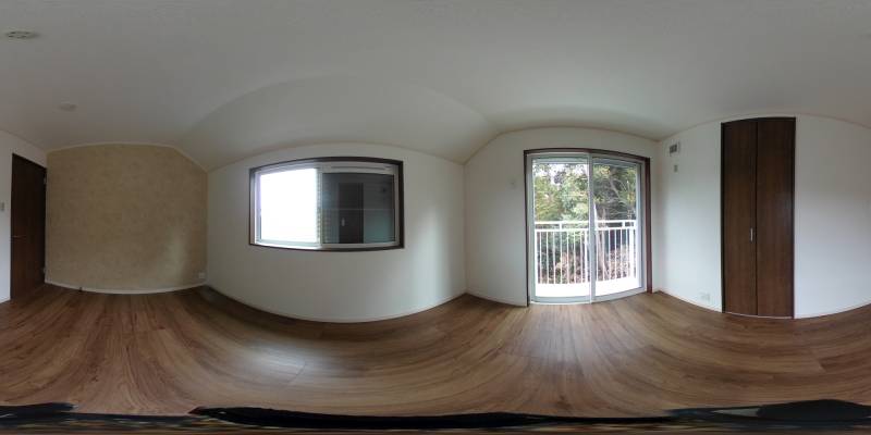 パノラマ画像洋室