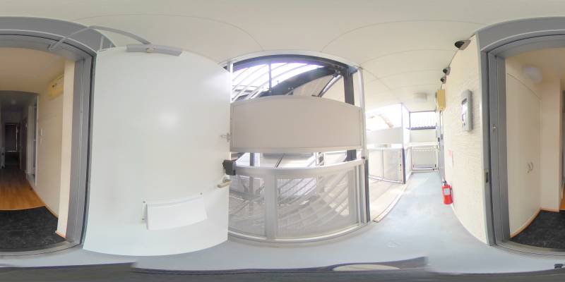 パノラマ画像玄関