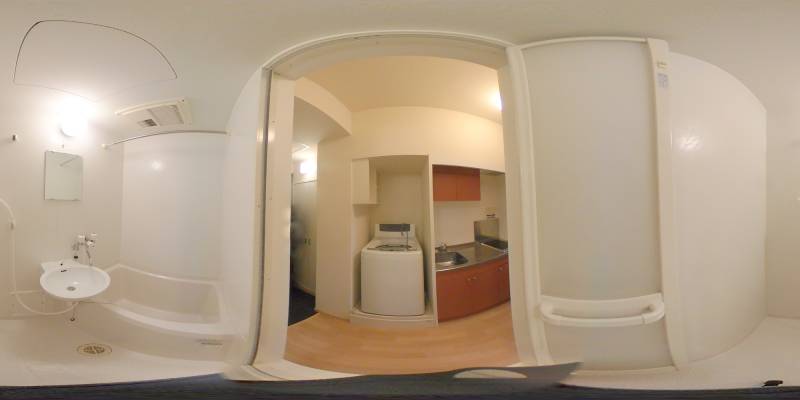 パノラマ画像バスルーム