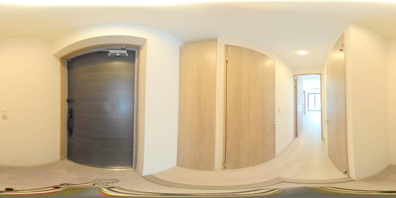 パノラマ画像玄関