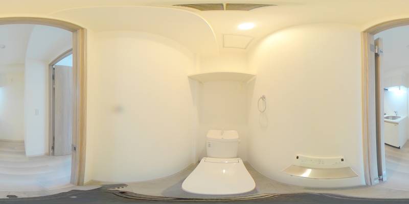 パノラマ画像トイレ