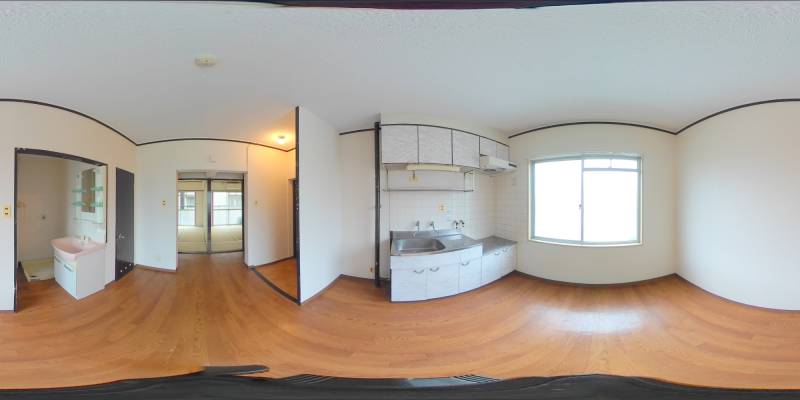 パノラマ画像リビング