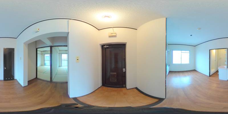 パノラマ画像玄関