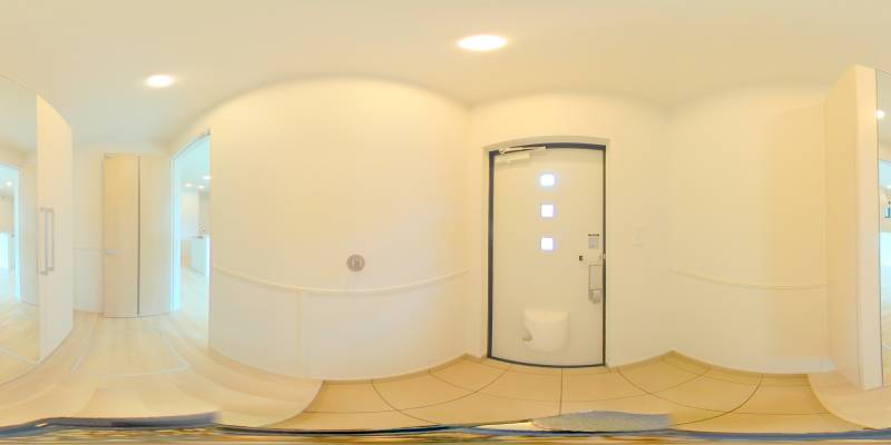 パノラマ画像玄関