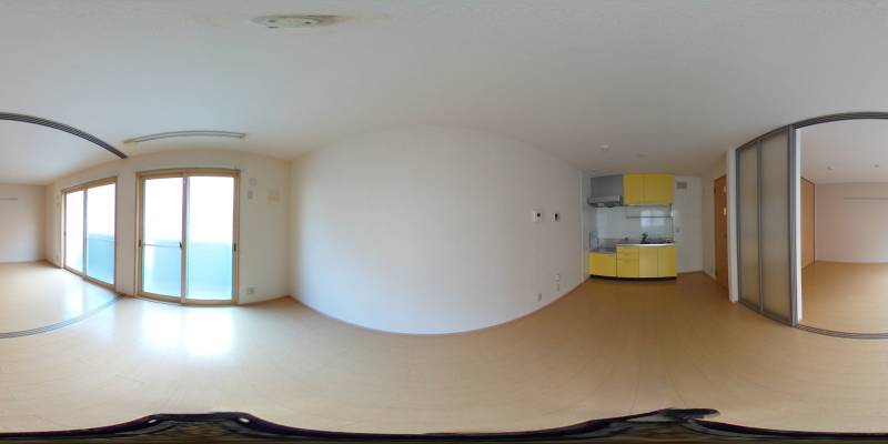 パノラマ画像リビング