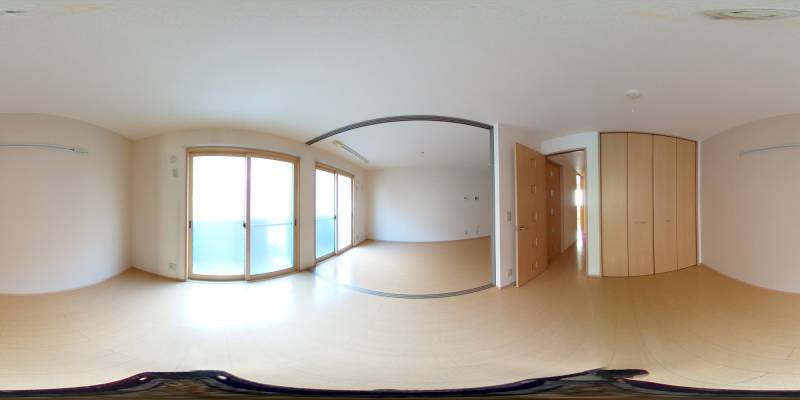 パノラマ画像洋室