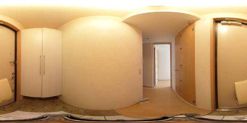 パノラマ画像玄関